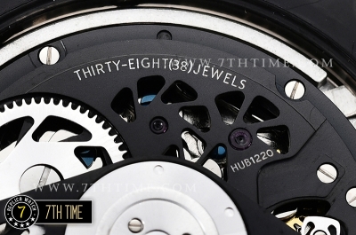 Hublot Big Bang Unico Sapphire Skeletonal Dial with Numeral Markers & Black Rehaut High Quality Plastics Transparent Bezel