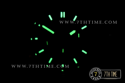 Big Bang Evolution Blue Dial with SS Stick Markers Stainless Steel Bezel Blue Gummy Leather