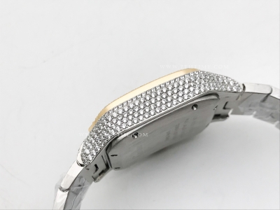 Santos 40mm Dia Dia/Dia/YG Red/Dia-Rm TWF MY8215