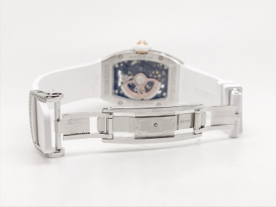 RM07-01 Crested Diam SS/RU Wht/W.MOP Skele ZF CRMA2