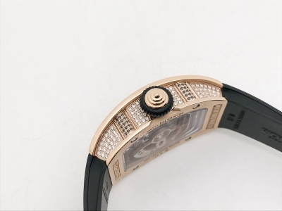 RM07-01 Crested Diam RG/RU Blk/Red Skele ZF CRMA2