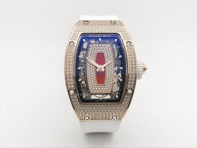 RM07-01 Crested Diam RG/RU Wht/Red Skele ZF CRMA2