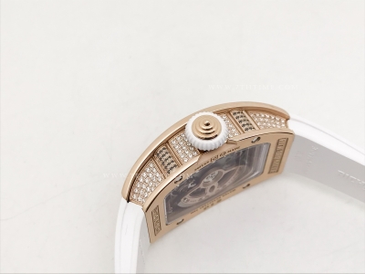 RM07-01 Crested Diam RG/RU Wht/W.MOP Skele ZF CRMA2