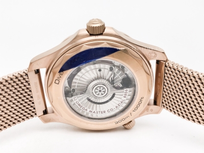 Seamaster 300m 210.90.42.20.01.003 Bronze Gold RG/RG Black VSF A8806