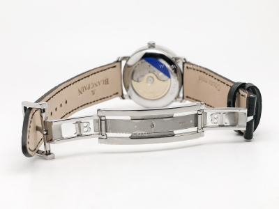 Villeret Complications 6654 1127 55B SS/LE White/Rmn APSF A6654