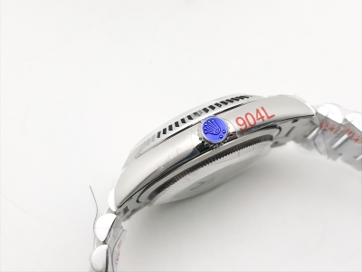 DayDate 36mm Wt 904L Flt SS/SS Silv/Rm QF VR3255