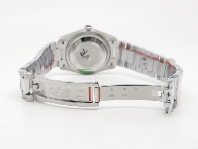 DayDate 36mm Wt 904L Flt SS/SS Silv/Rm QF VR3255