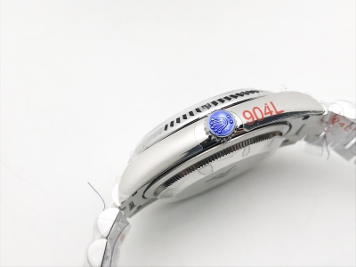 DayDate 36mm Wt 904L Flt SS/SS O-Blue/Rm/St QF VR3255