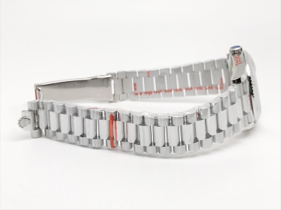 DayDate 36mm Wt 904L Flt SS/SS I-Blue/Rm QF VR3255