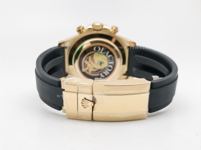 Daytona 116518 Wt YG/RU YG/Blk/Stk QF V11 SH4130