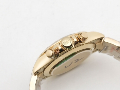 Daytona 116508 904L YG/YG Blk/Gold/Stk QF V3 SH4130