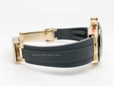 Daytona 116518 Wt YG/RU Met/Blk/Stk QF V11 SH4130