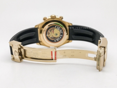 Daytona 116518 Wt YG/RU Wht/Blk/Num QF V11 SH4130