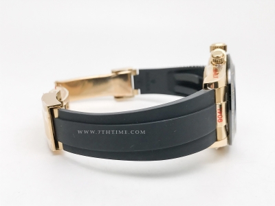 Daytona 116518 Wt YG/RU Blk/Diam QF V11 SH4130