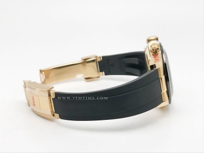 Daytona 116518 904L YG/RU Blk/Stk QF V3 SH4130