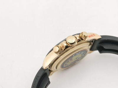 Daytona 116518 Wt YG/RU Blk/Diam QF V11 SH4130