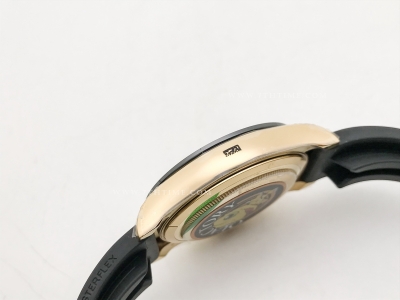 Daytona 116518 Wt YG/RU Blk/Diam QF V11 SH4130