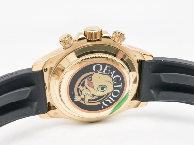 Daytona 116518 Wt YG/RU Blk/Diam QF V11 SH4130