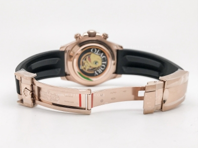 Daytona 116515 Wt RG/RU Wht/Stk QF V11 SH4130