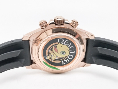 Daytona 116515 Wt RG/RU Wht/Stk QF V11 SH4130