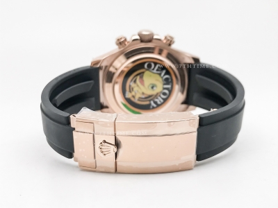 Daytona 116515 Wt RG/RU Wht/Stk QF V11 SH4130