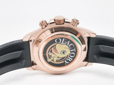 Daytona 116515 Wt RG/RU Brwn/Blk/Stk QF V11 SH4130