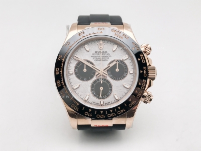 Daytona 116515 Wt RG/RU Met/Blk/Stk QF V11 SH4130