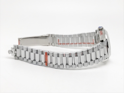 DayDate 36mm Wt 904L Flt SS/SS I-Blue/Dia QF VR3255