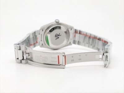 DayDate 36mm Wt 904L Flt SS/SS I-Blue/Dia QF VR3255