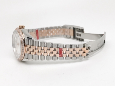 DJ 36mm Jub Dia 904L RG/SS P-Silv/Dia VSF VS3235