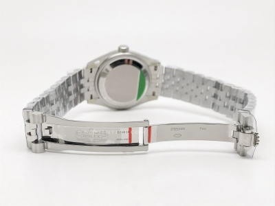 DateJust 278274 Midsize 31mm Jub Flt SS/SS Blk/Rm THB A2671