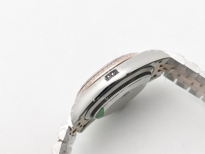 DJ 36mm Jub Dia 904L RG/SS P-Silv/Dia VSF VS3235