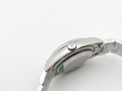 DJ 36mm Oys Smt 904L SS/SS Green/Stk VSF VS3235