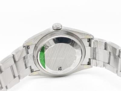 DJ 36mm Oys Smt 904L SS/SS Green/Stk VSF VS3235