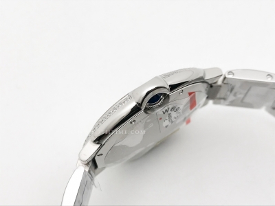 Ballon Bleu Mens 42mm D-Dia SS/SS Wht CHF A2824 Mod