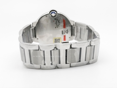 Ballon Bleu Mens 42mm D-Dia SS/SS Wht CHF A2824 Mod