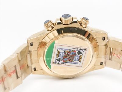 Daytona 116508 YG/YG White/Stk KING SH4130