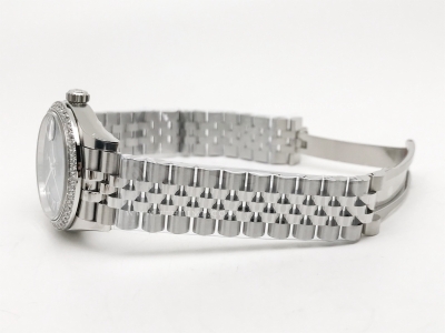 DateJust 278384RBR Midsize 31mm Jub Dia SS/SS Blue/Rm THB A2671