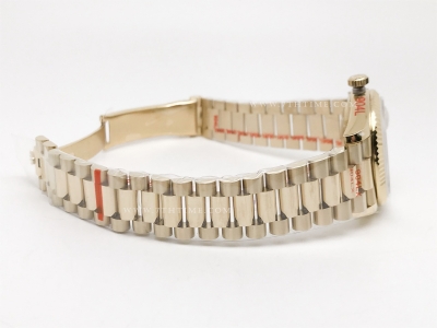 DayDate 36mm Wt 904L Flt YG/YG Gold/Dia QF VR3255