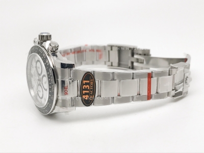 Daytona 126500 CER SS/SS White 904L QF V5 SH4131