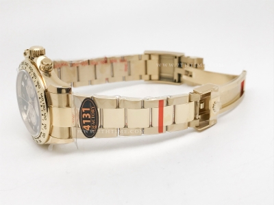 Daytona 126508 YG/YG Blk/Gold/Di 904L QF V5 SH4131