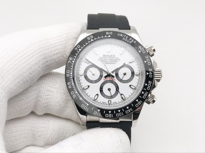 Daytona 116500 CER SS/RU White/Stk GDF A3836