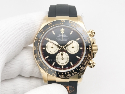 Daytona 126518 YG/RU Blk/Gold 904L QF V5 SH4131