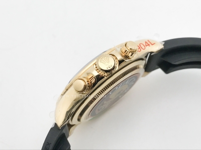 Daytona 126518 YG/RU Blk/Gold 904L QF V5 SH4131