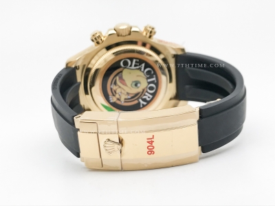 Daytona 126518 YG/RU Blk/Gold 904L QF V5 SH4131