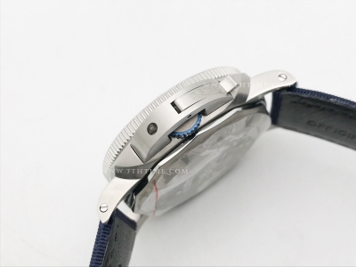 Submersible QuarantaQuattro 44mm SS/NY Blue TTF P900