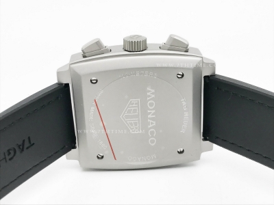 Tag Monaco Chronograph Black TI/RU Blk/Org A8F VK63A