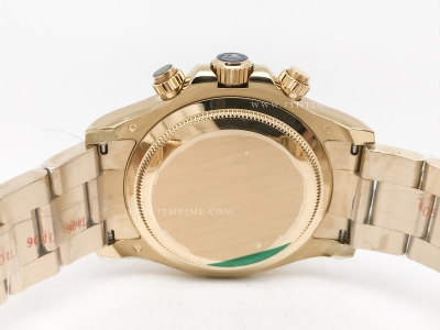 Daytona 126508 YG/YG Blk/Gold/Stk RCF A4131