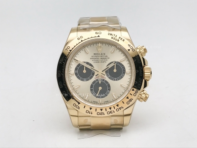 Daytona 126508 YG/YG Gold/Blk/Stk RCF A4131