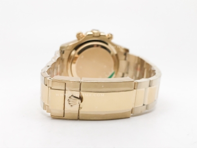 Daytona 126508 YG/YG Blk/Stk RCF A4131